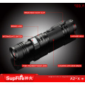 SupFire 18650 batería recargable zoom focus LED antorcha ajuste emergencia led antorcha luz zoomable led linternas